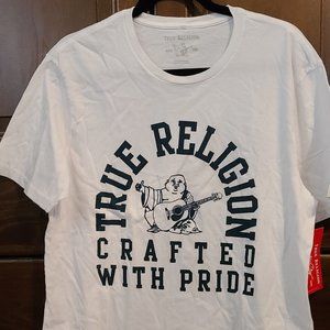 True Religion Men's Crew-Neck T-Shirt, Size L, NWT